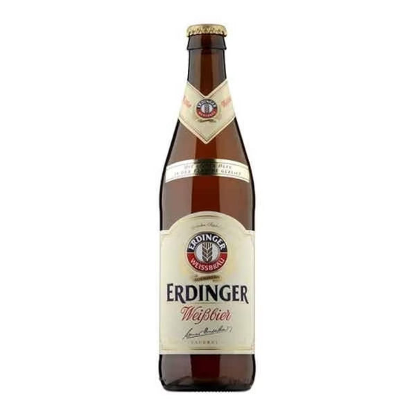 Erdinger Weissbier Premium Wheat Beer 500 ml ABV 5.3%