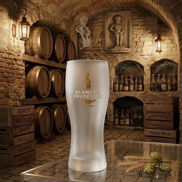 Blanche Bruxelles Beer Glass Half Pint ( set of 2 )