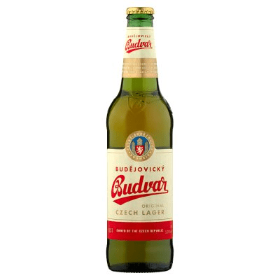 Budweiser Budvar Czech lager 500ml - thebeerhoose.co.uk
