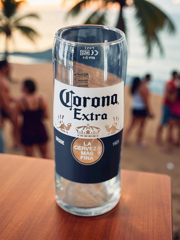 Corona Pint Glass 15% OFF at the checkout