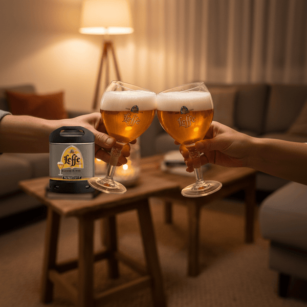 Leffe Blonde Keg & Glass Bundle - thebeerhoose.co.uk
