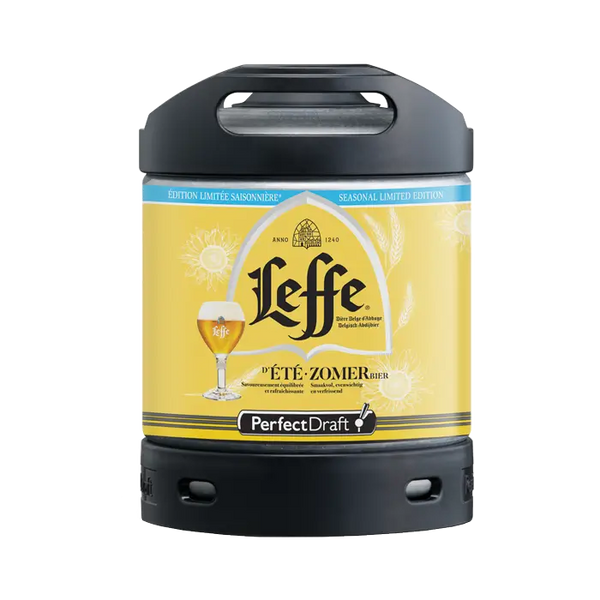 PerfectDraft Leffe Summer 6L Keg - with A FREE GLASS