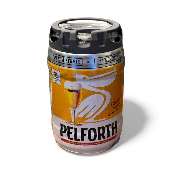 Pelforth Blonde 5L Mini Keg - thebeerhoose.co.uk