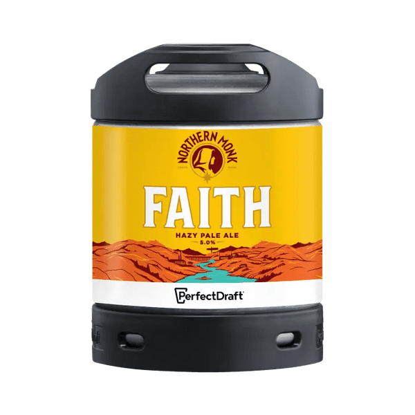 PerfectDraft Northern Monk Faith 6L Keg - thebeerhoose.co.uk