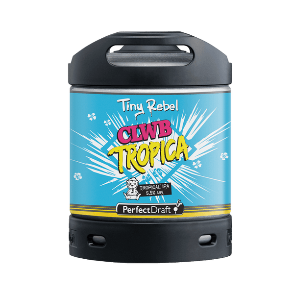 PerfectDraft Tiny Rebel Clwb Tropica 6L Keg - thebeerhoose.co.uk