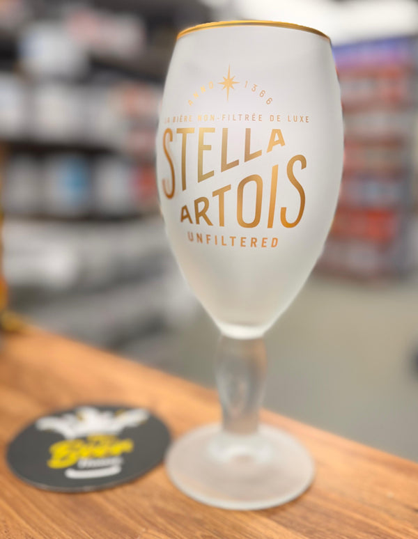Stella Unfiltered Pint Glass Pack (2 Glasses)