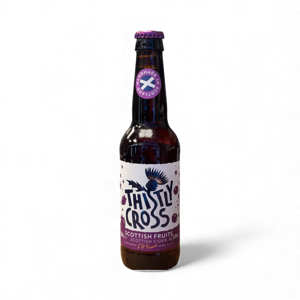 Thistly Cross Scottish Fruits Cider ABV 2.4% 330ml - thebeerhoose.co.uk