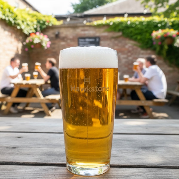 Hawkstone Pint Glass
