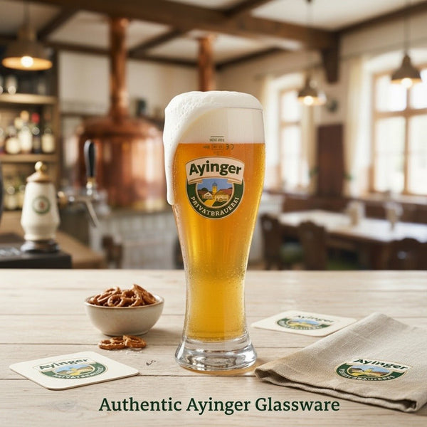 Ayinger Privatbrauerei Weizen Pint Glass ( Set of 2) - thebeerhoose.co.uk