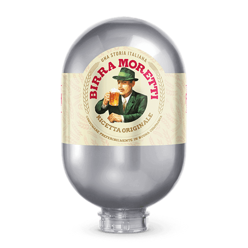 Birra Moretti Blade Keg 8L - thebeerhoose.co.uk