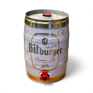 Bitburger Pils 5L Mini Keg - thebeerhoose.co.uk