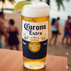 Corona Pint Glass Pack (4 Glasses) - thebeerhoose.co.uk