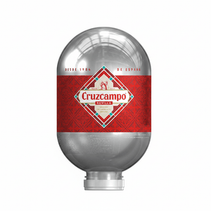 Cruzcampo Blade Keg 6 L - thebeerhoose.co.uk