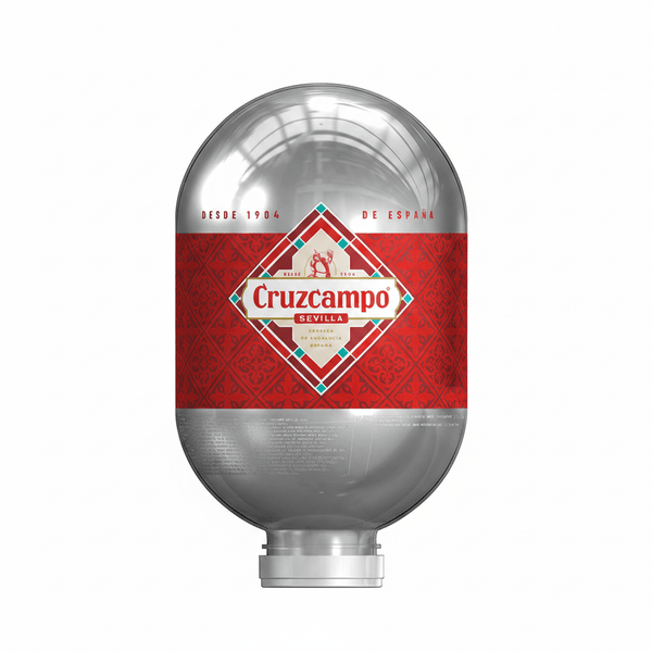 Cruzcampo Blade Keg 6 L - thebeerhoose.co.uk