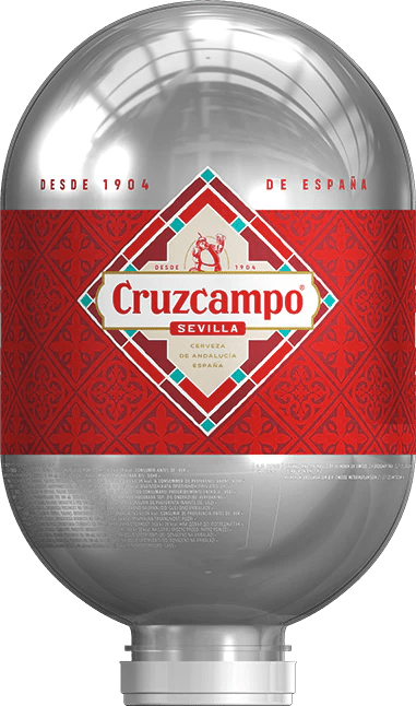 Cruzcampo Blade Keg 6 L - thebeerhoose.co.uk
