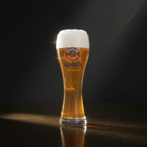 Erdinger Weissbräu Branded Beer Glass - Half Pint ( set of 2) - thebeerhoose.co.uk