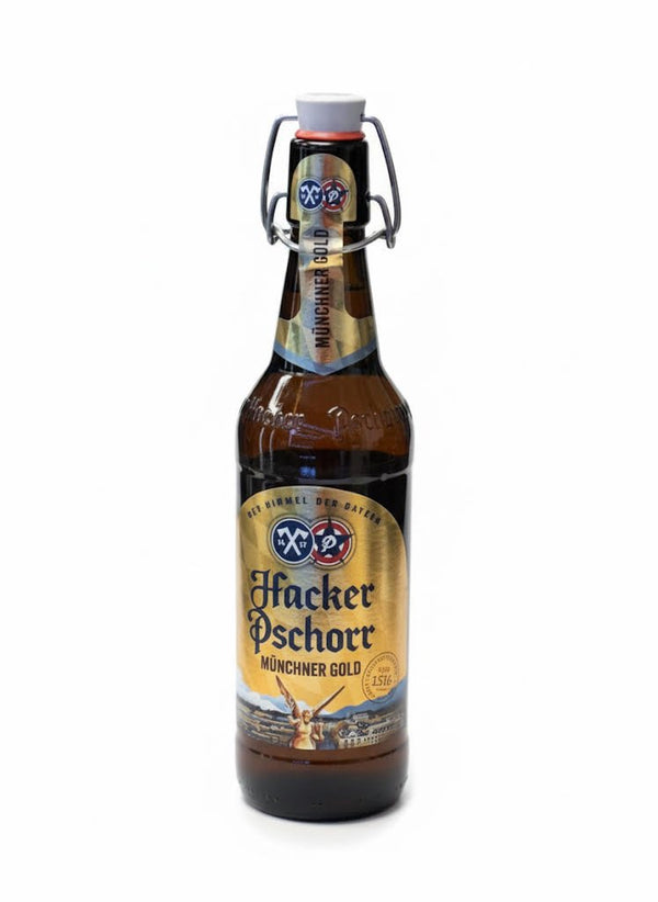Hacker Pschorr Munich Gold 500 ml ABV 5.5% - thebeerhoose.co.uk