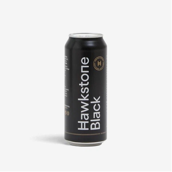 Hawkstone Black Nitro Stout – 440ml - thebeerhoose.co.uk