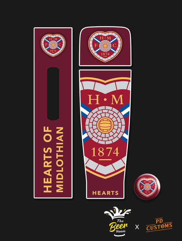 Hearts of Midlothian Perfect Draft Skins Philips PD 7000 - thebeerhoose.co.uk