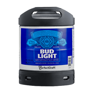 PerfectDraft Bud Light 6L Keg - thebeerhoose.co.uk