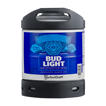 PerfectDraft Bud Light 6L Keg - thebeerhoose.co.uk