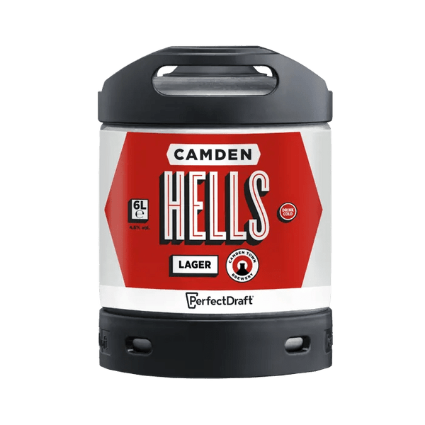 PerfectDraft Camden Hells Lager 6L Keg - thebeerhoose.co.uk