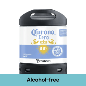 PerfectDraft Corona Cero (0.0% abv) 6L Keg - thebeerhoose.co.uk