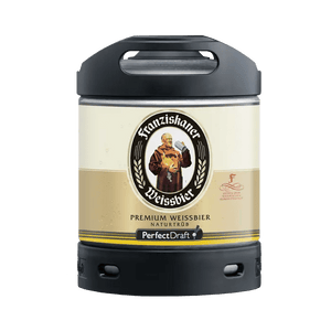 PerfectDraft Franziskaner Weissbier 6L Keg - thebeerhoose.co.uk
