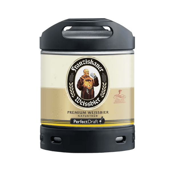 PerfectDraft Franziskaner Weissbier 6L Keg - thebeerhoose.co.uk
