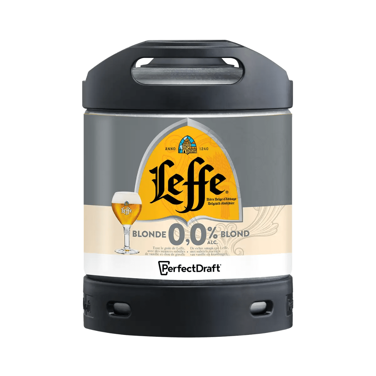 PerfectDraft Leffe Blonde 0.0% 6L Keg – thebeerhoose.co.uk