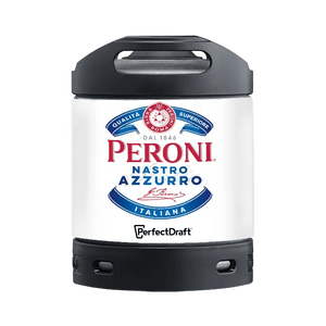PerfectDraft Peroni Nastro Azzurro 6L Keg - thebeerhoose.co.uk