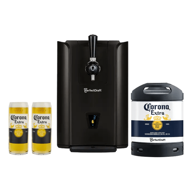 PerfectDraft Pro Black Corona Extra Starter Bundle - thebeerhoose.co.uk