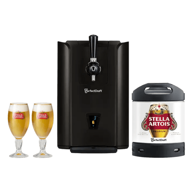 PerfectDraft Pro Black Stella Starter Bundle - thebeerhoose.co.uk
