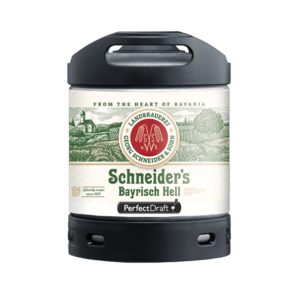 PerfectDraft Schneider's Bayrisch Hell 6L Keg - thebeerhoose.co.uk