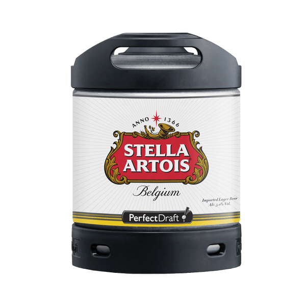 PerfectDraft Stella 6L Keg - thebeerhoose.co.uk