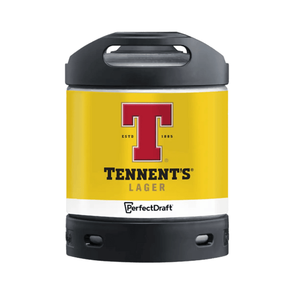 PerfectDraft Tennent's Lager 6 L Keg - thebeerhoose.co.uk