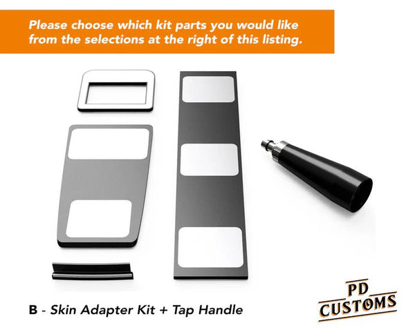 Rangers PerfectDraft Black( 5000 Series ) Skin & Adaptor kit - thebeerhoose.co.uk