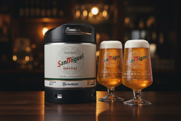 San Miguel Keg & Glasses Bundle
