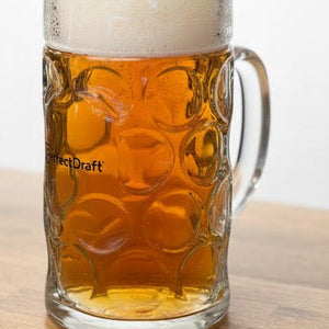 Set of 2 Official PerfectDraft Dimpled Beer Steins - 1 L - thebeerhoose.co.uk