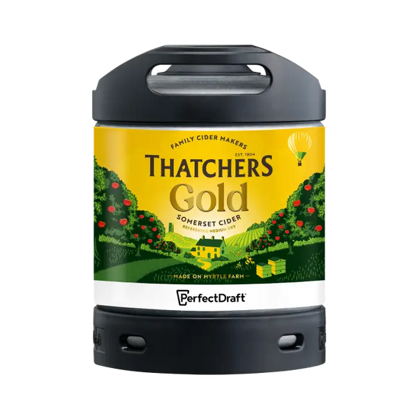 PerfectDraft Thatchers Gold Cider 6L Keg